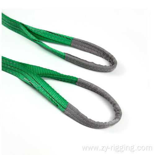 Polyester flat eye Lifting Round Sling Belt